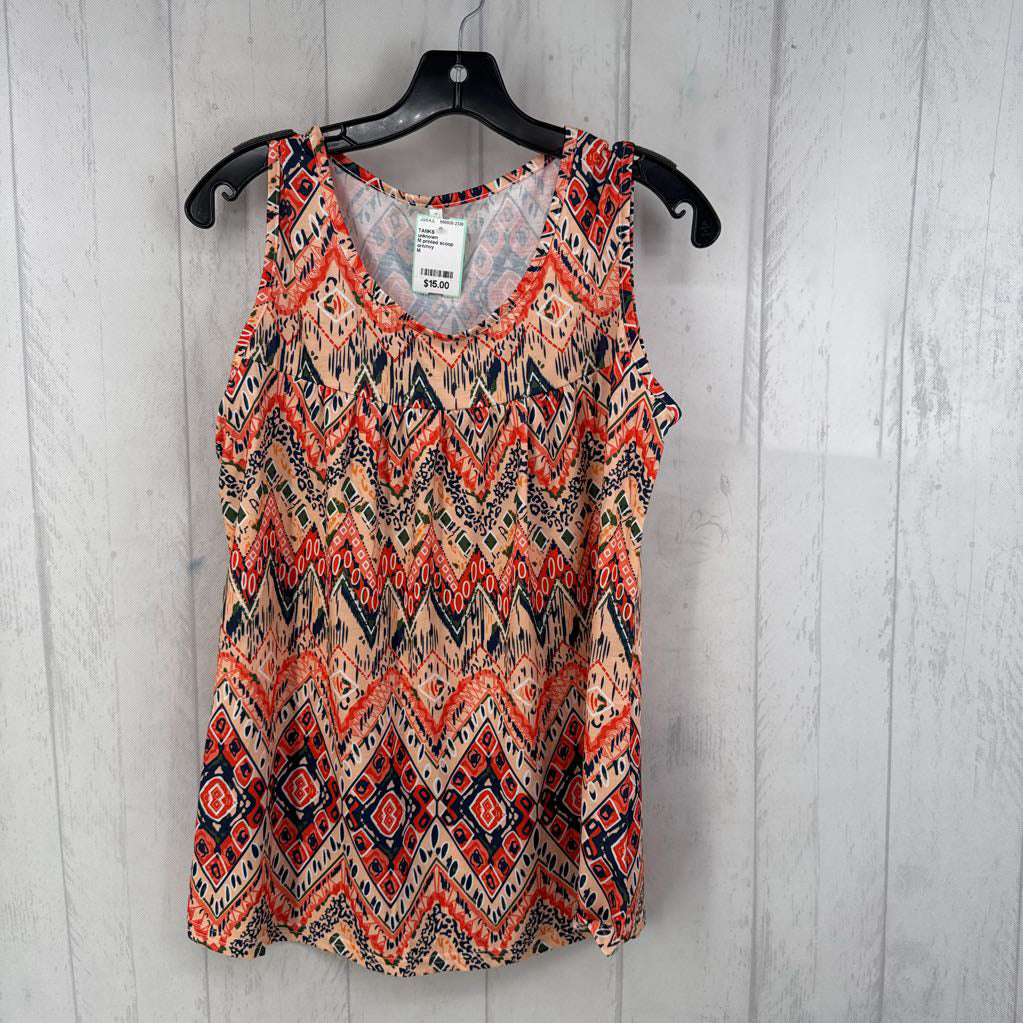 M printed scoop neck tank