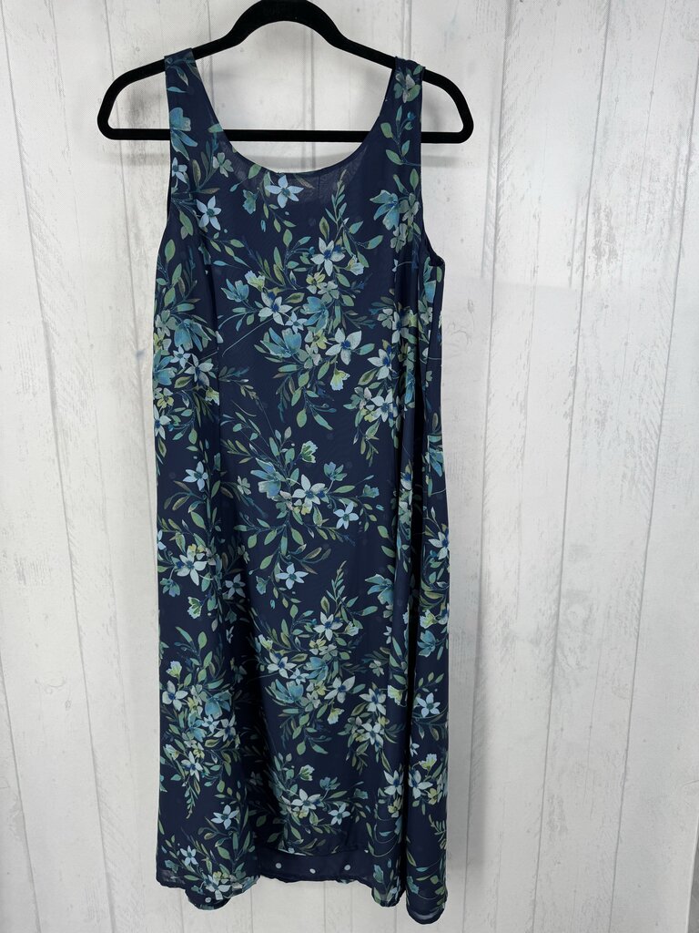 Lp reversible dress flo prnt/polka dot