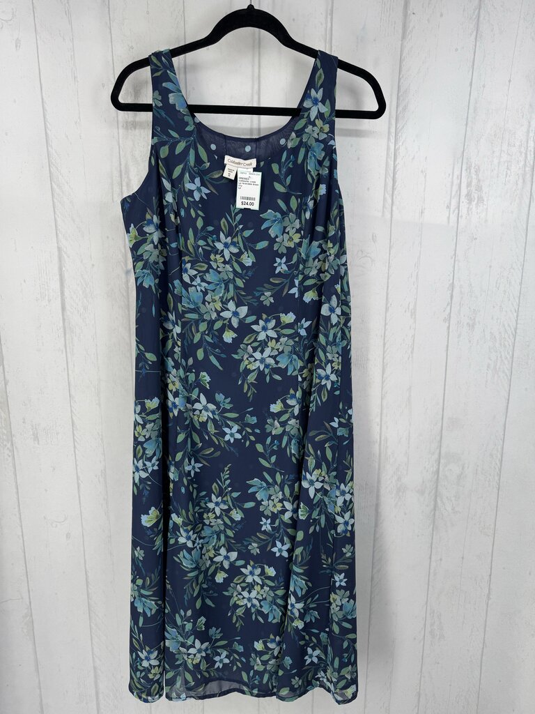 Lp reversible dress flo prnt/polka dot
