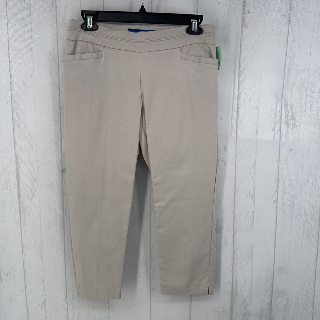 6p pull-on twill capris