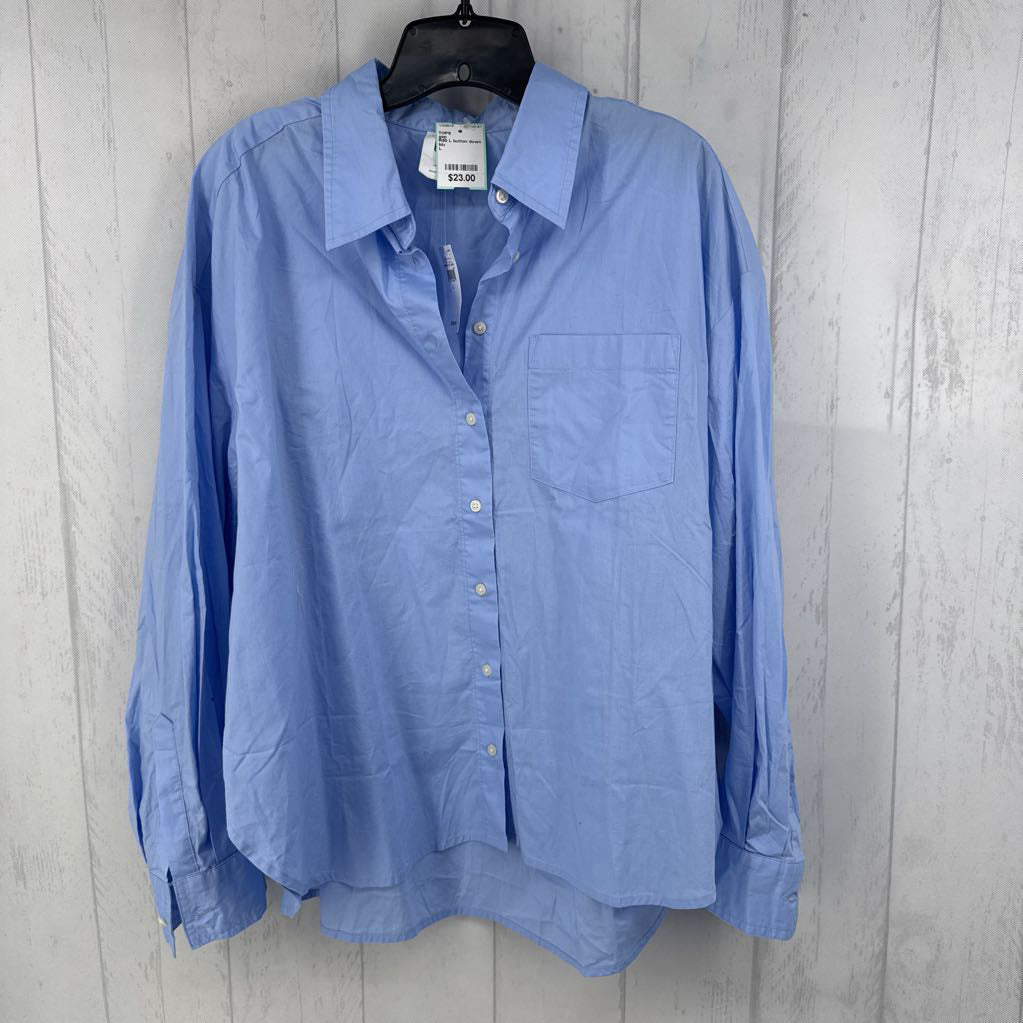 R60 L button down l/s top