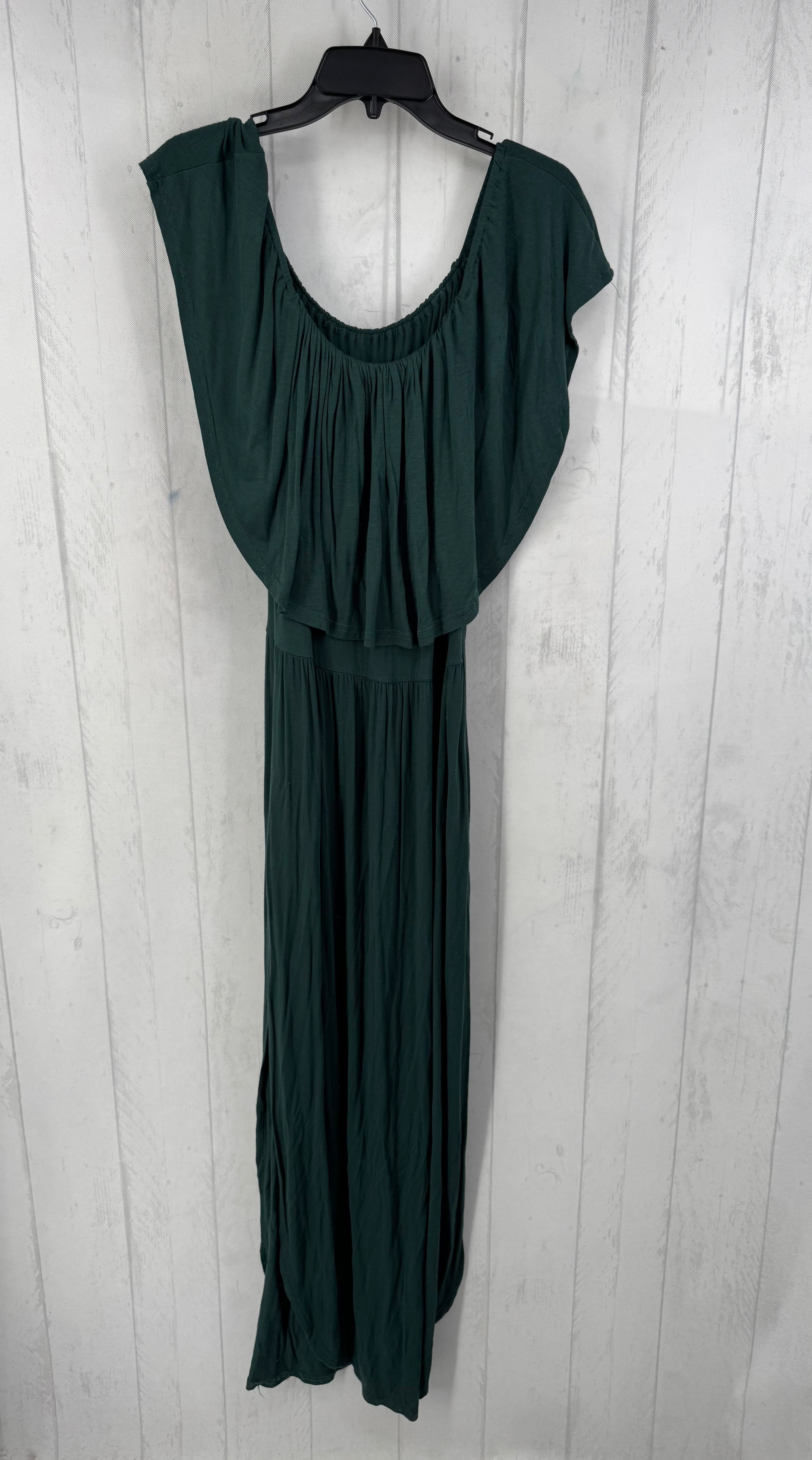 L off the shoulder slvls maxi dress