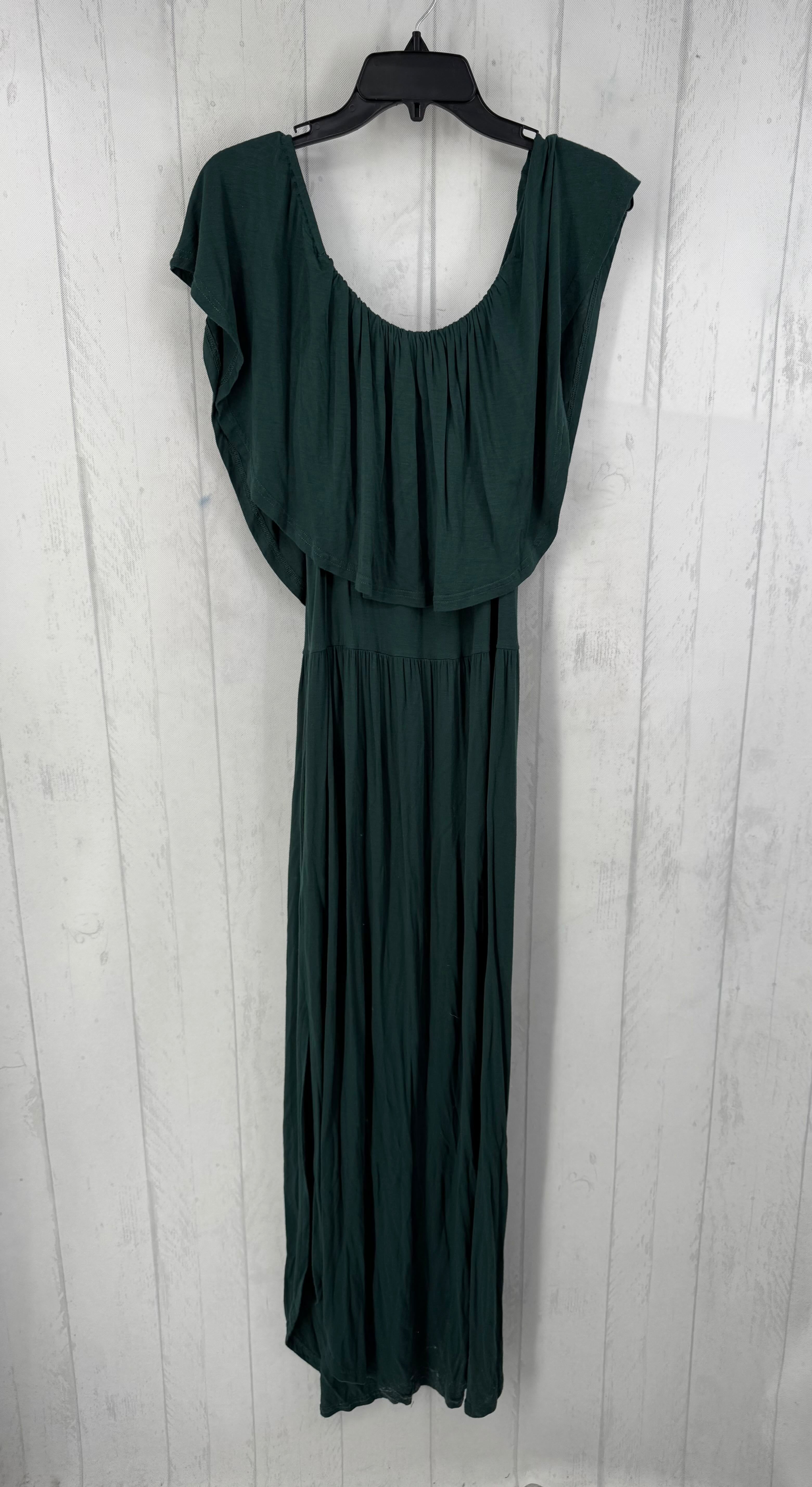 L off the shoulder slvls maxi dress