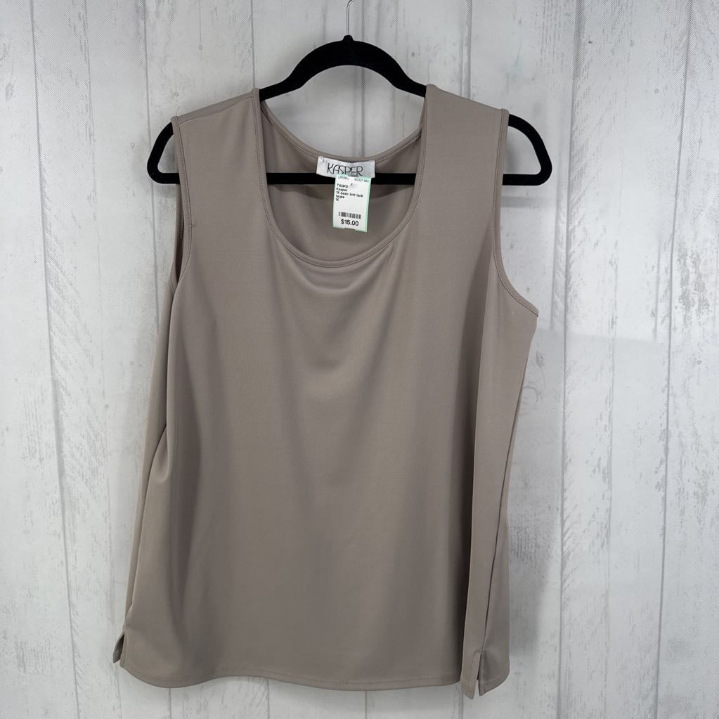 1X basic knit tank