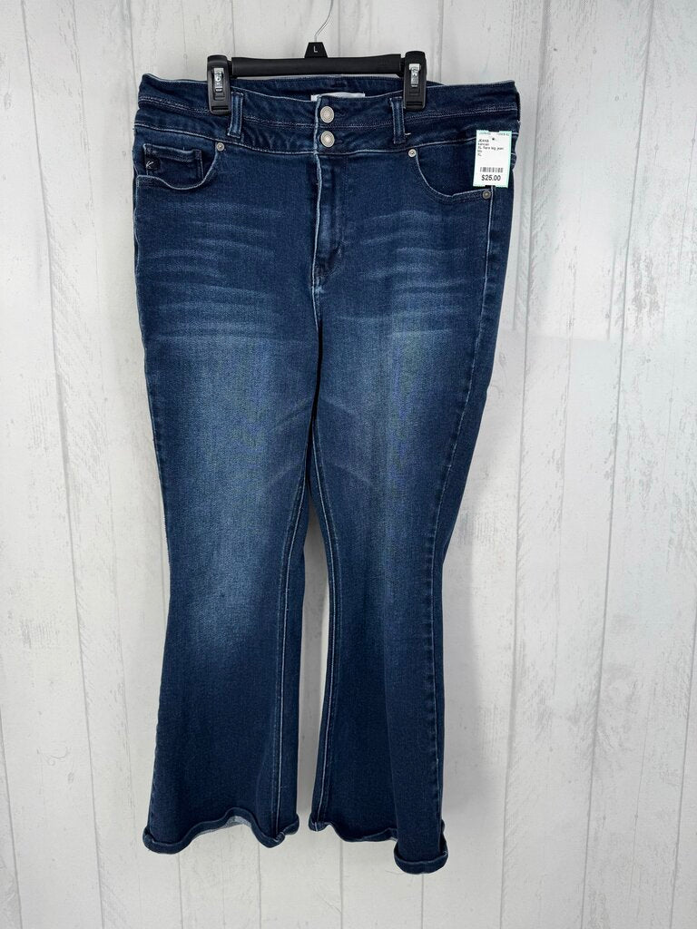 XL flare leg jean