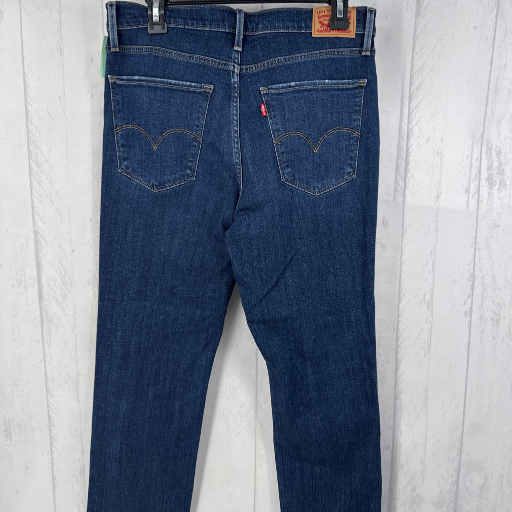 30 hi-rise straight crop jean