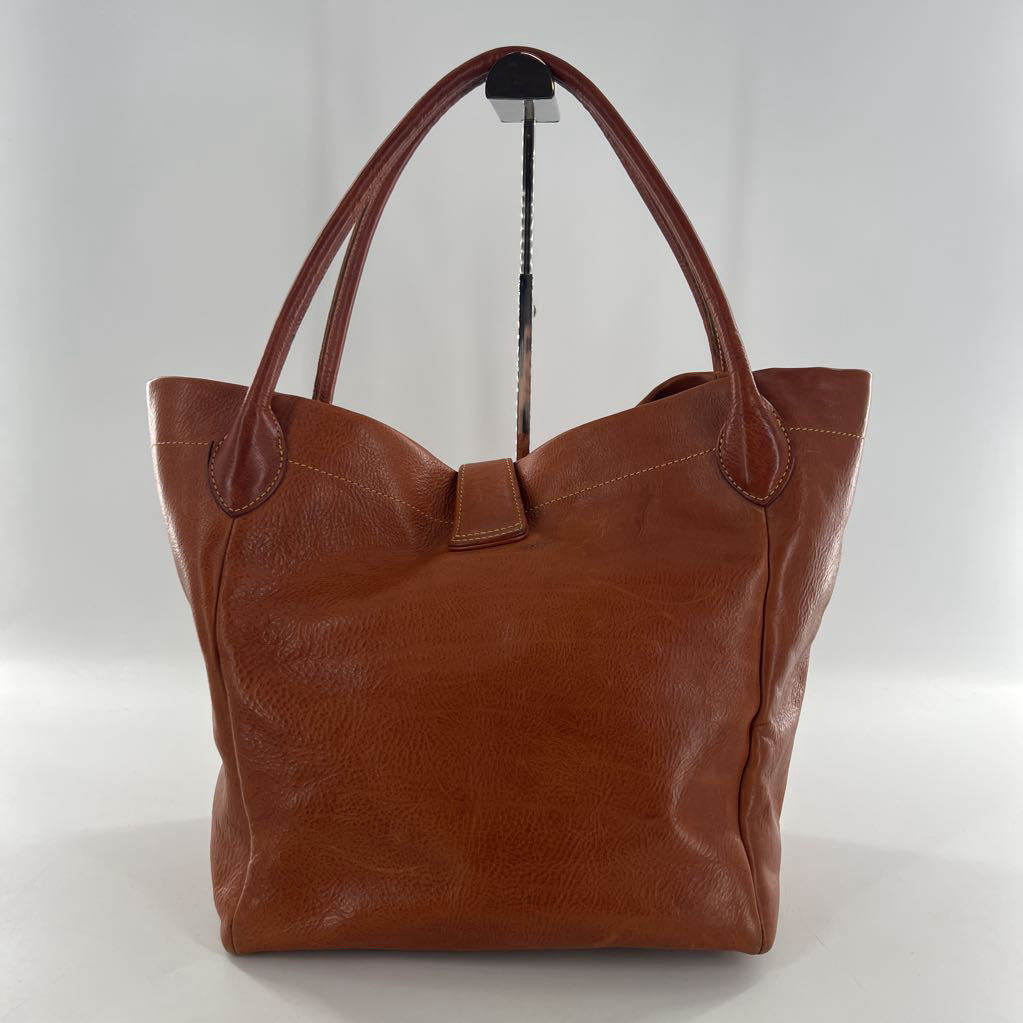 signature double-sided logo lock closure hobo shoulder bag