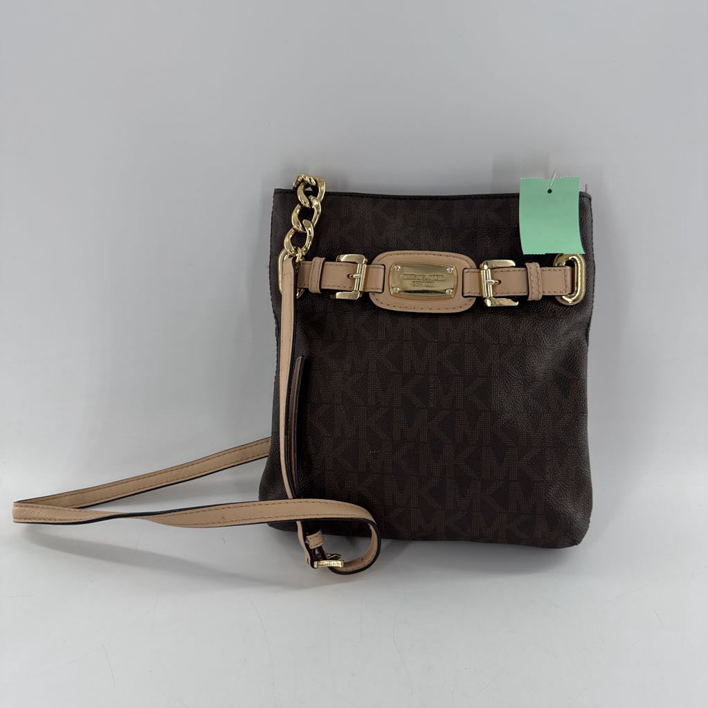 monogram chain strap crossbody