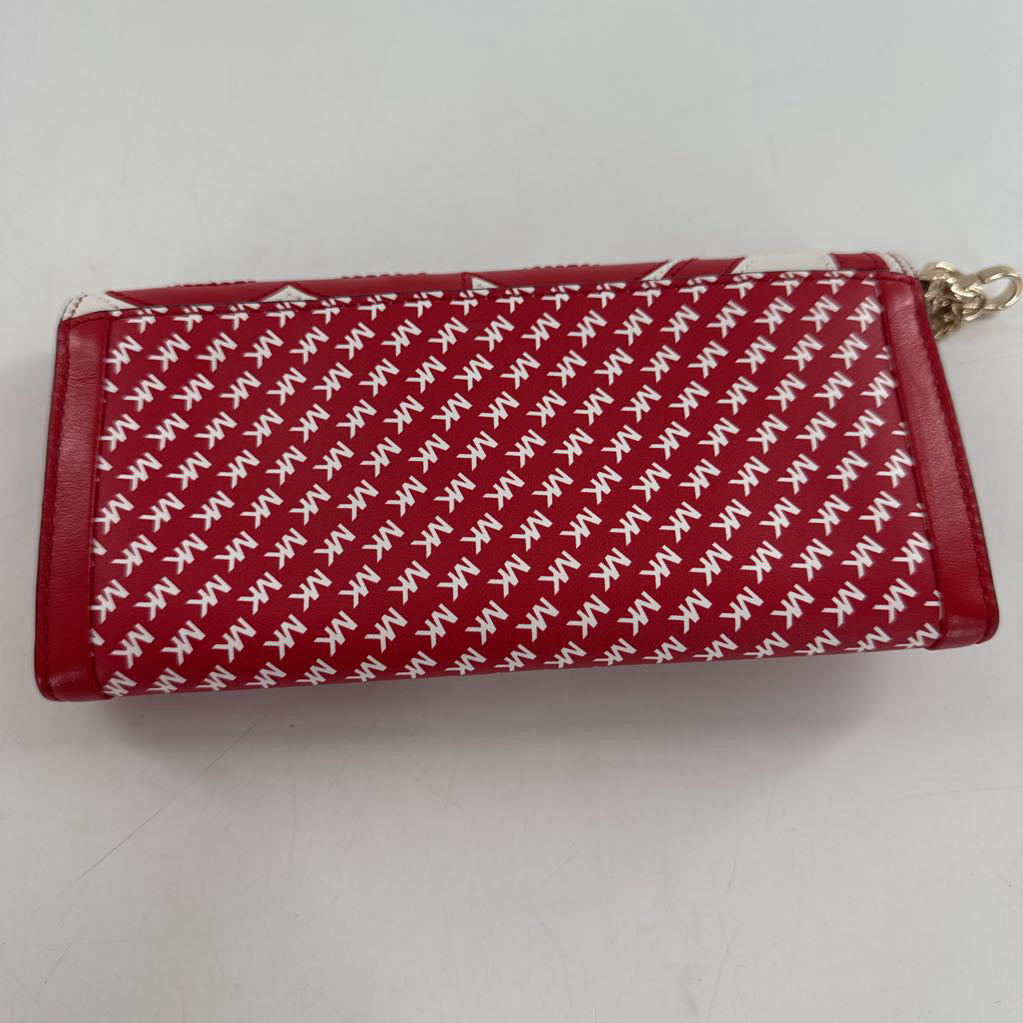 monogram bi-fold wallet/wristlet