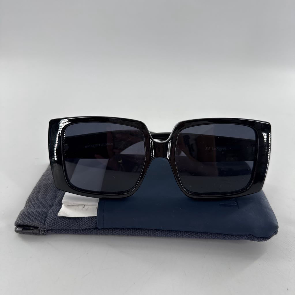 Le Specs square sunglasses w/ case
