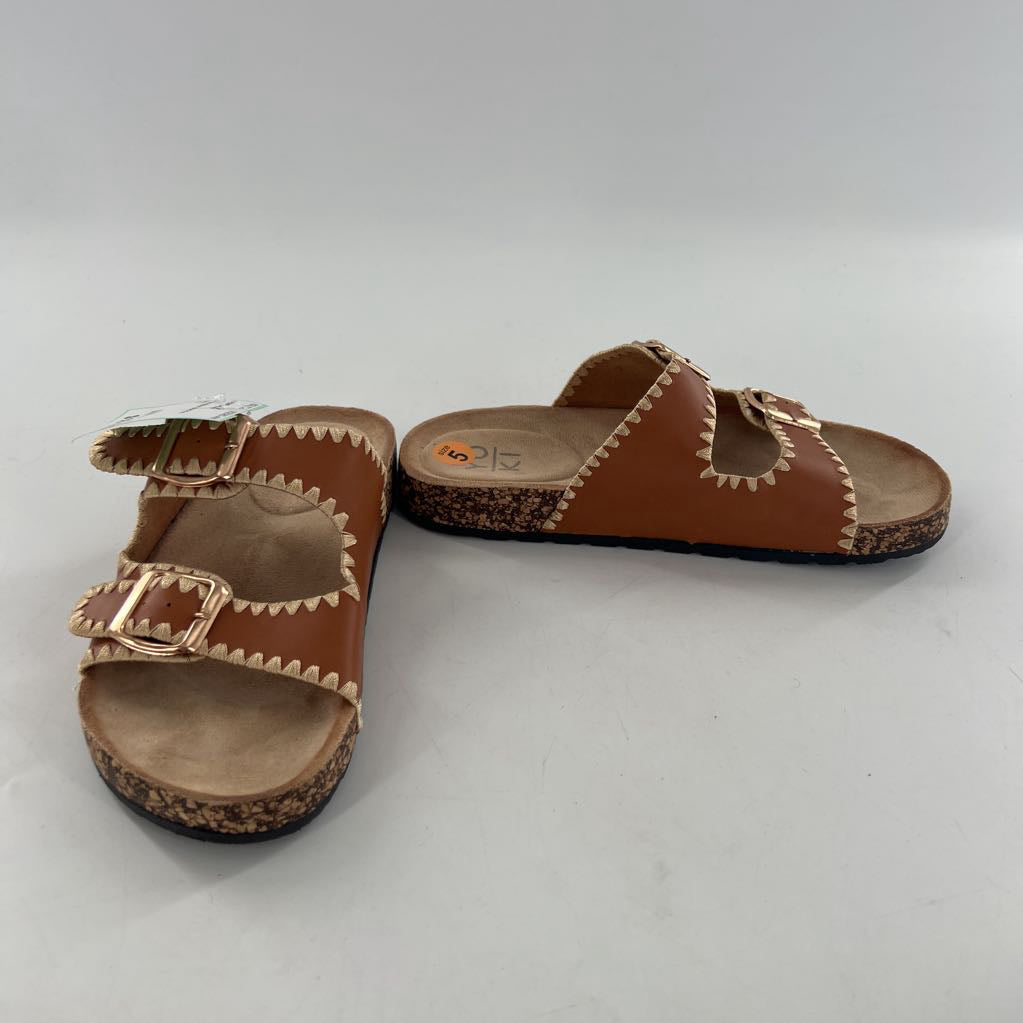 5 double buckle slides