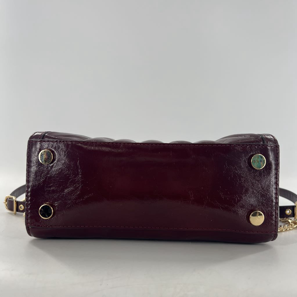 patent leather mini backpack purse