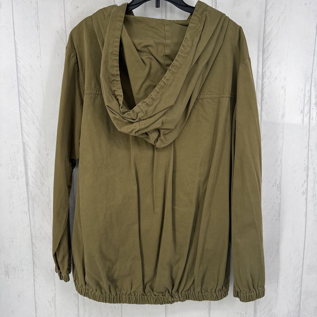 L zip-up utility jacket