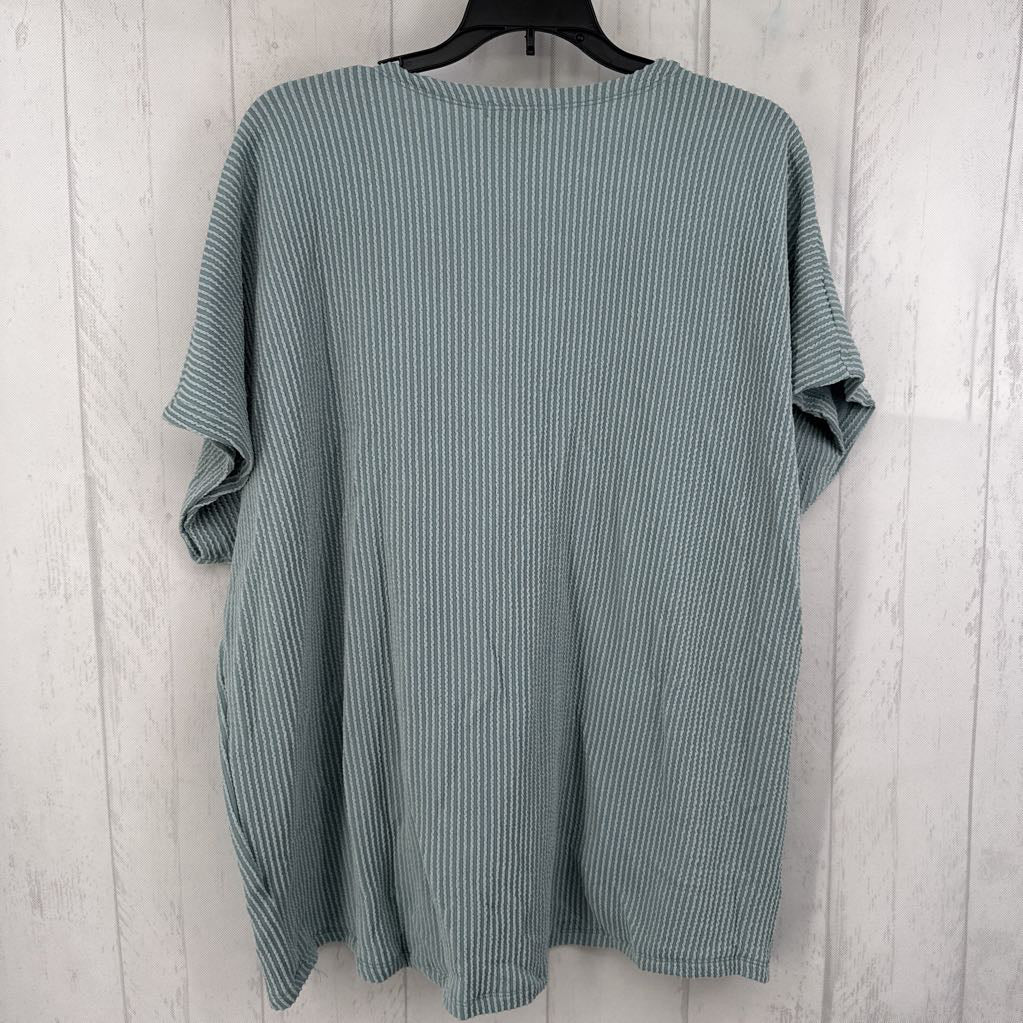 M textured open front s/s cardi