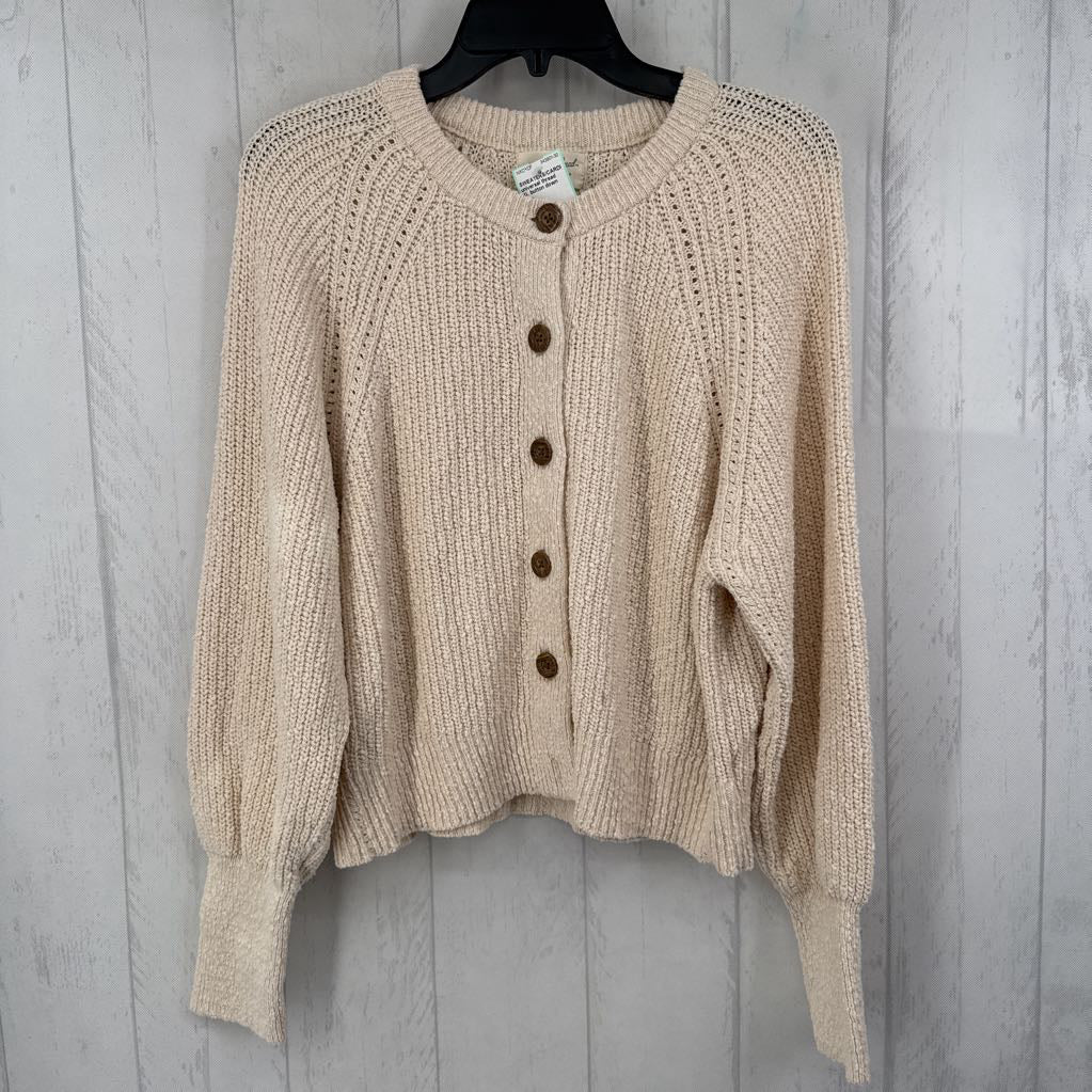 XL button down sweater