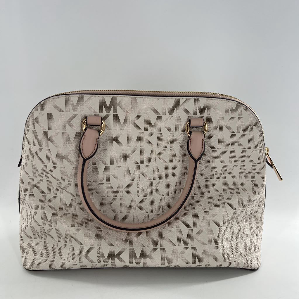 dome monogram satchel