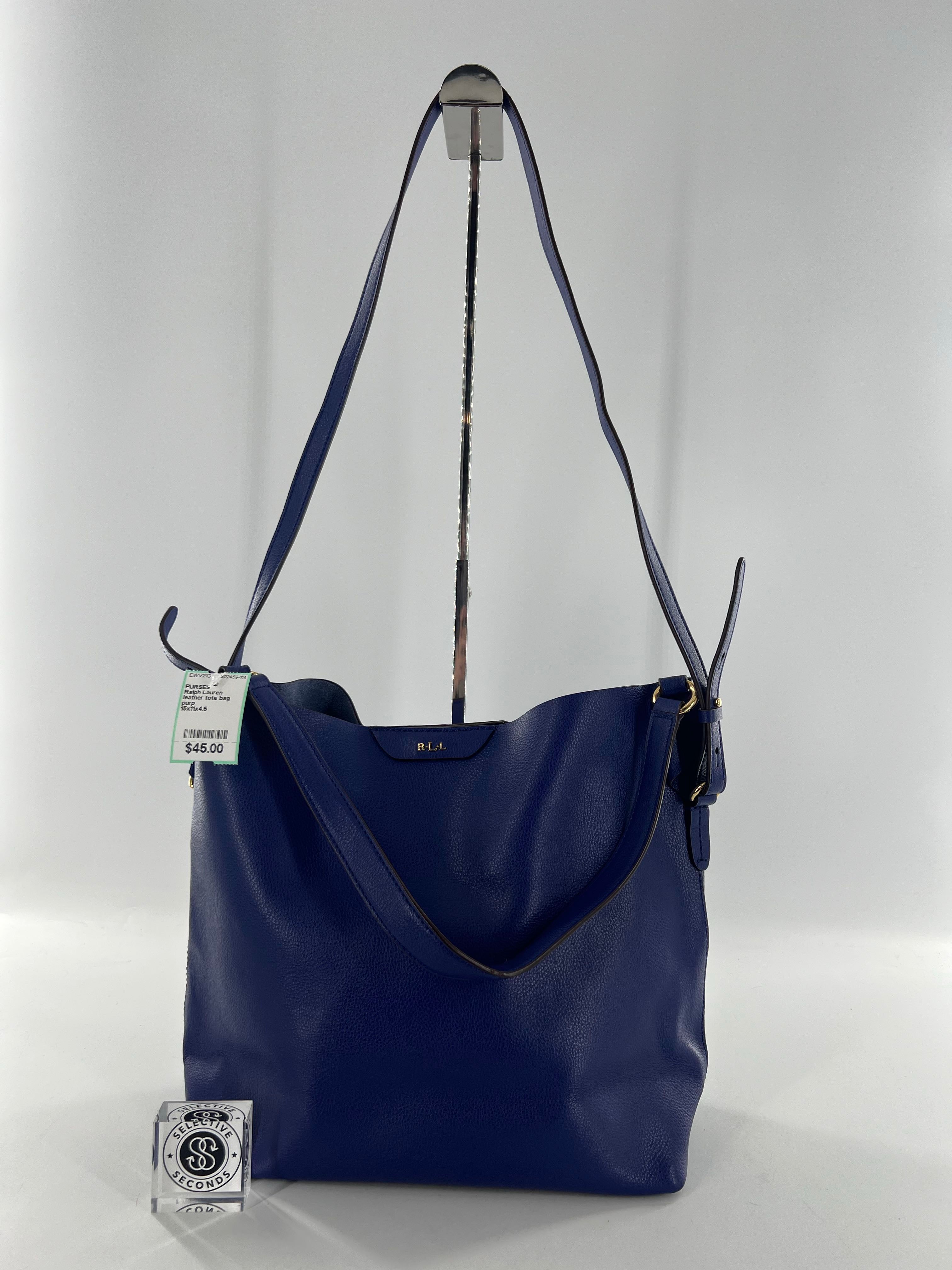 leather tote bag