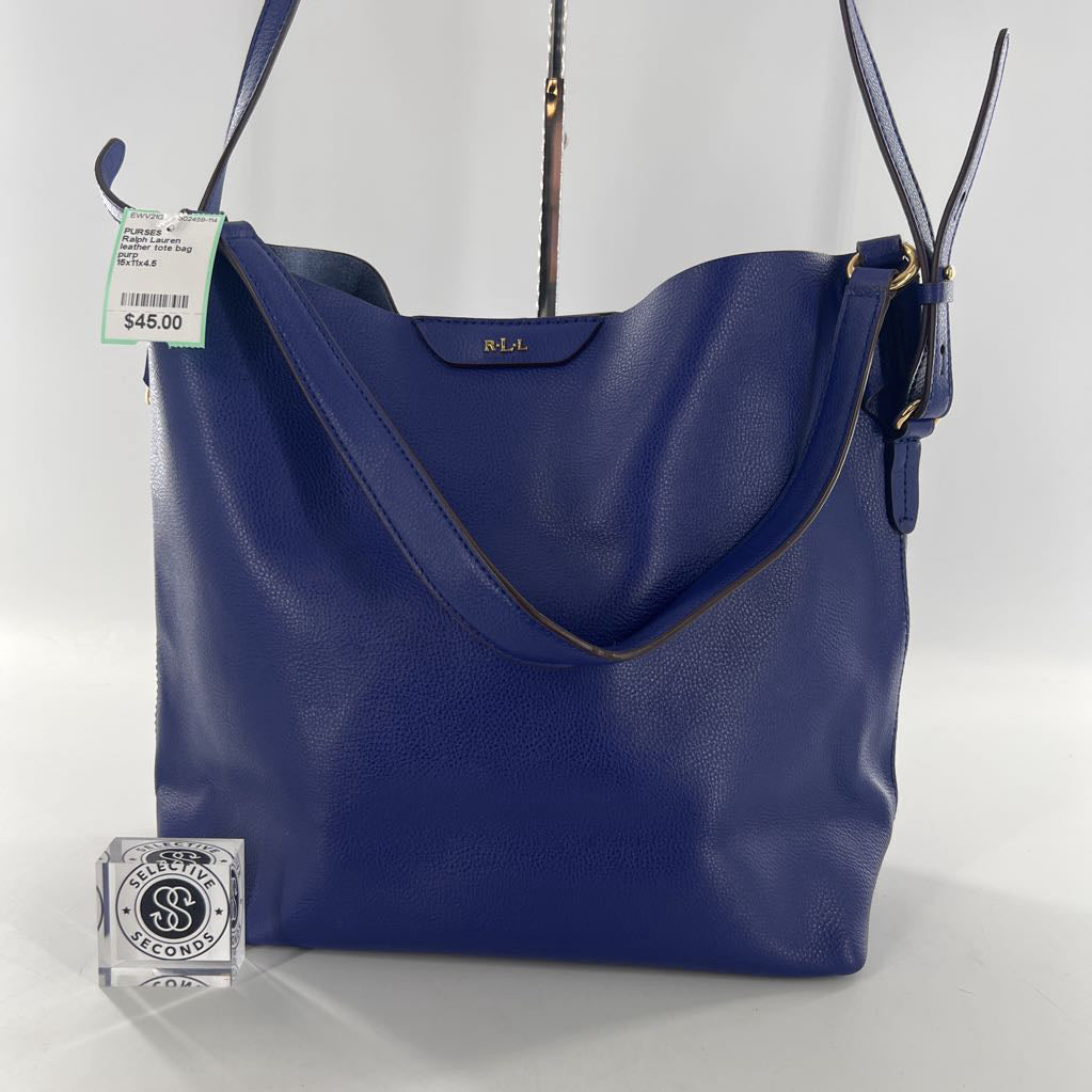 leather tote bag
