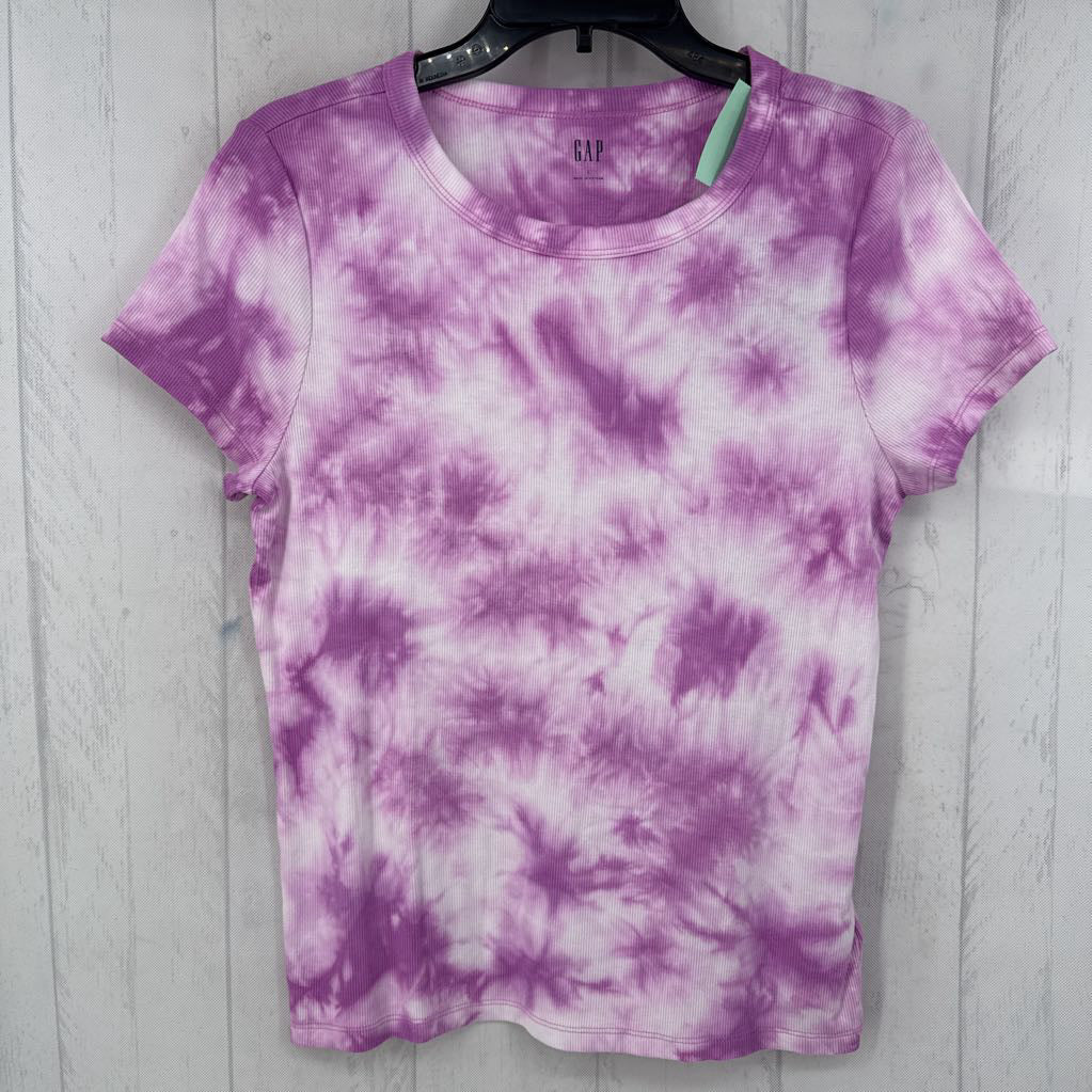 R30 L tie-dye ribbed s/s tee