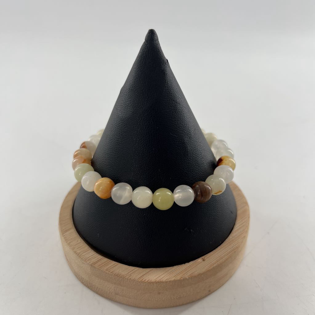 beaded stretch bracelet