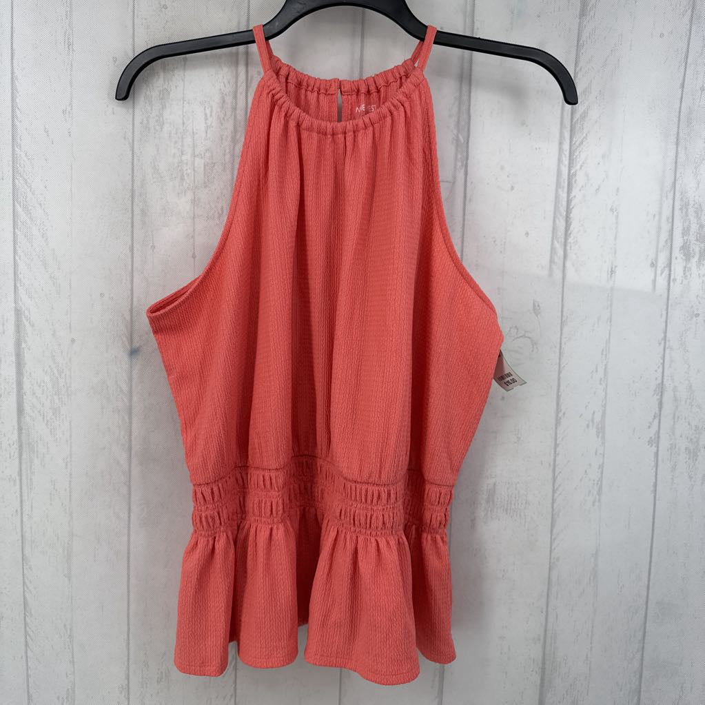 XL smocked waist tank