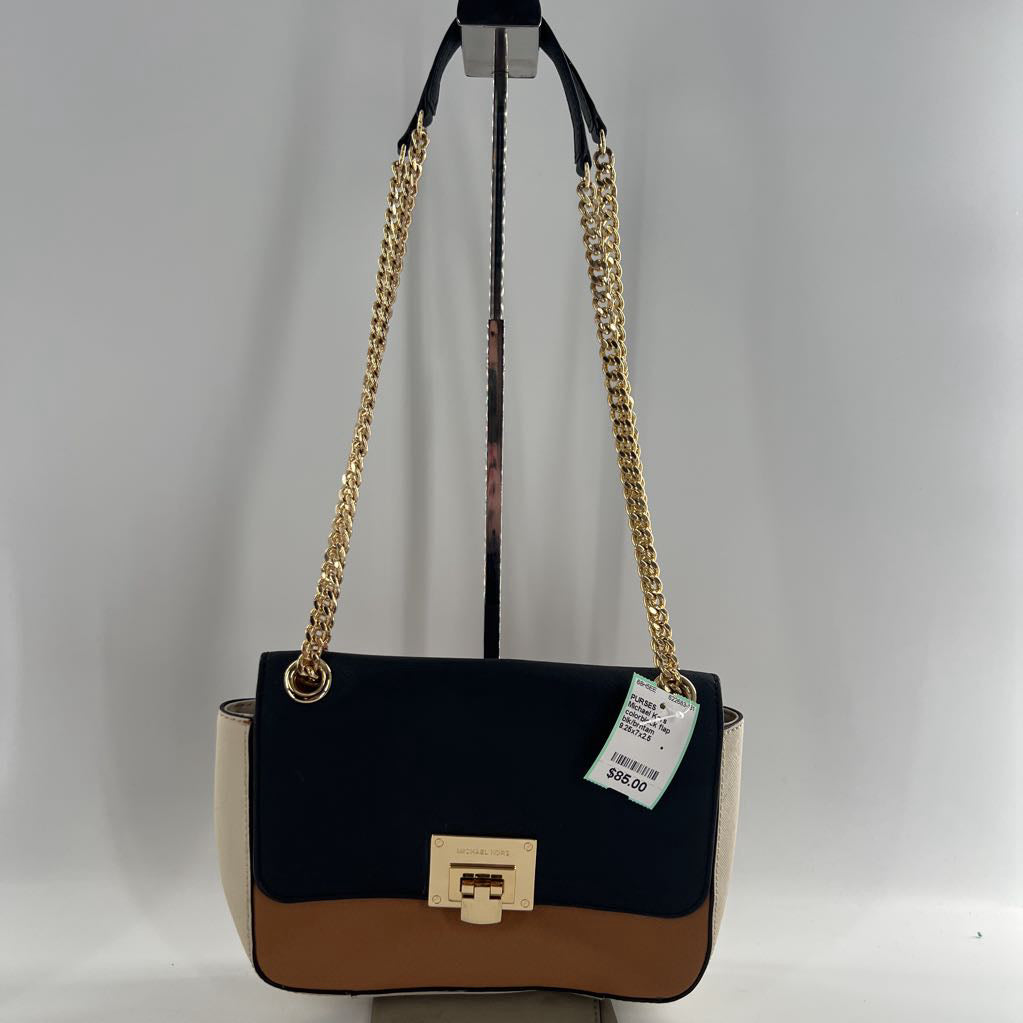 colorblock flap crossbody