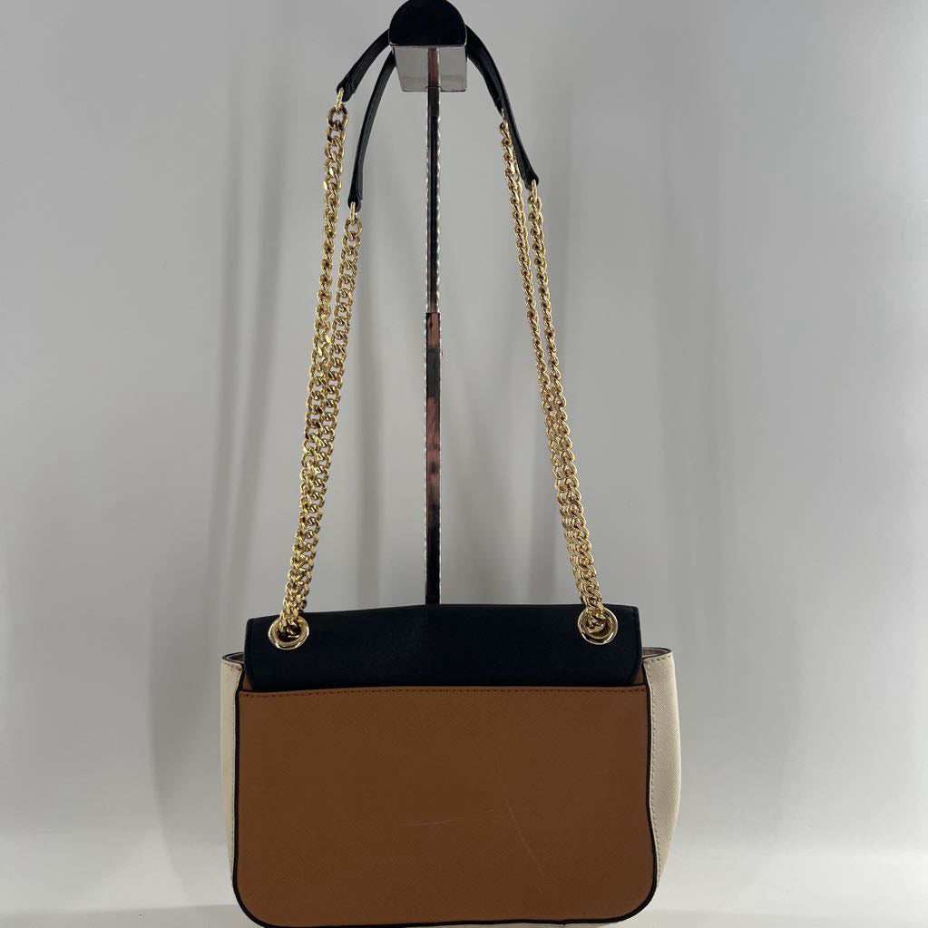 colorblock flap crossbody
