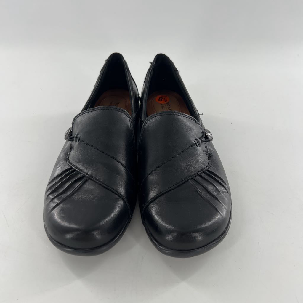 8.5 pleated slip on loafers