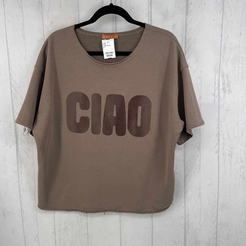 L ciao s/s top
