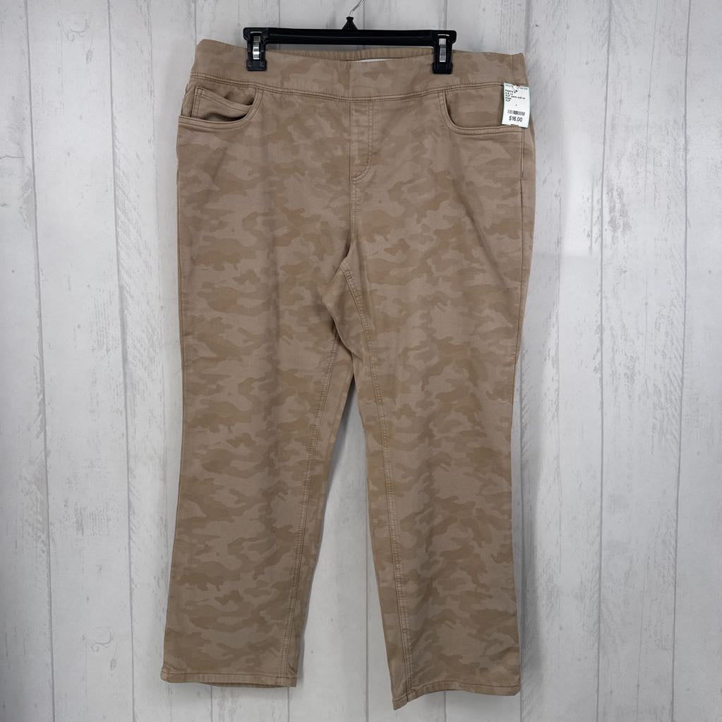 XLP camo pull on pants