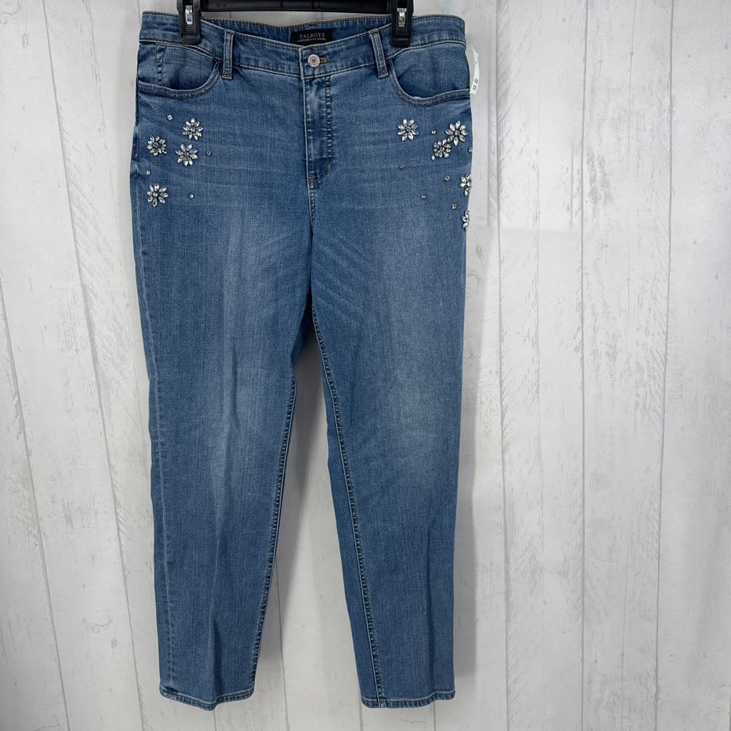 14 rhinestone jeans