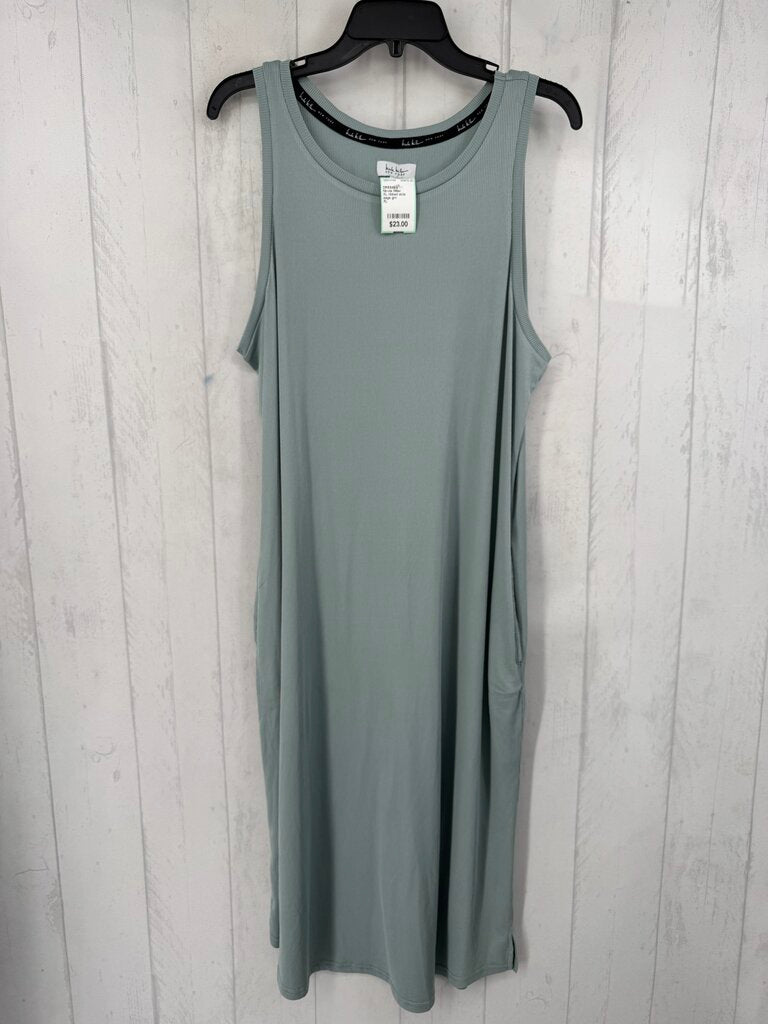 XL ribbed slvls dress
