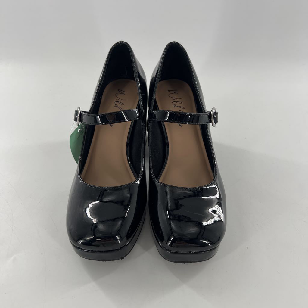 7 patent heel mary jane's