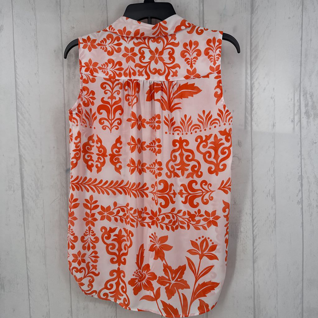 XS flower print tank