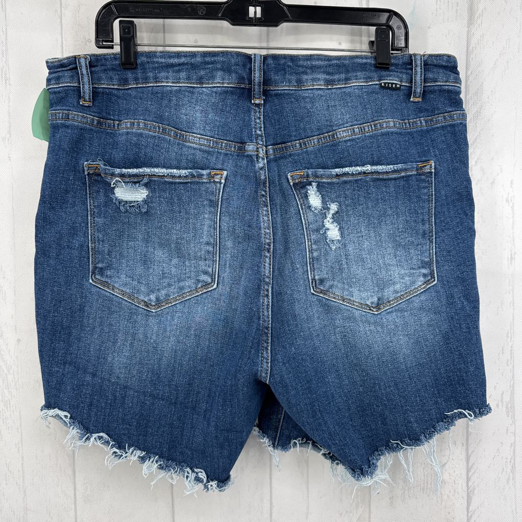 2XL cutoff jean shorts