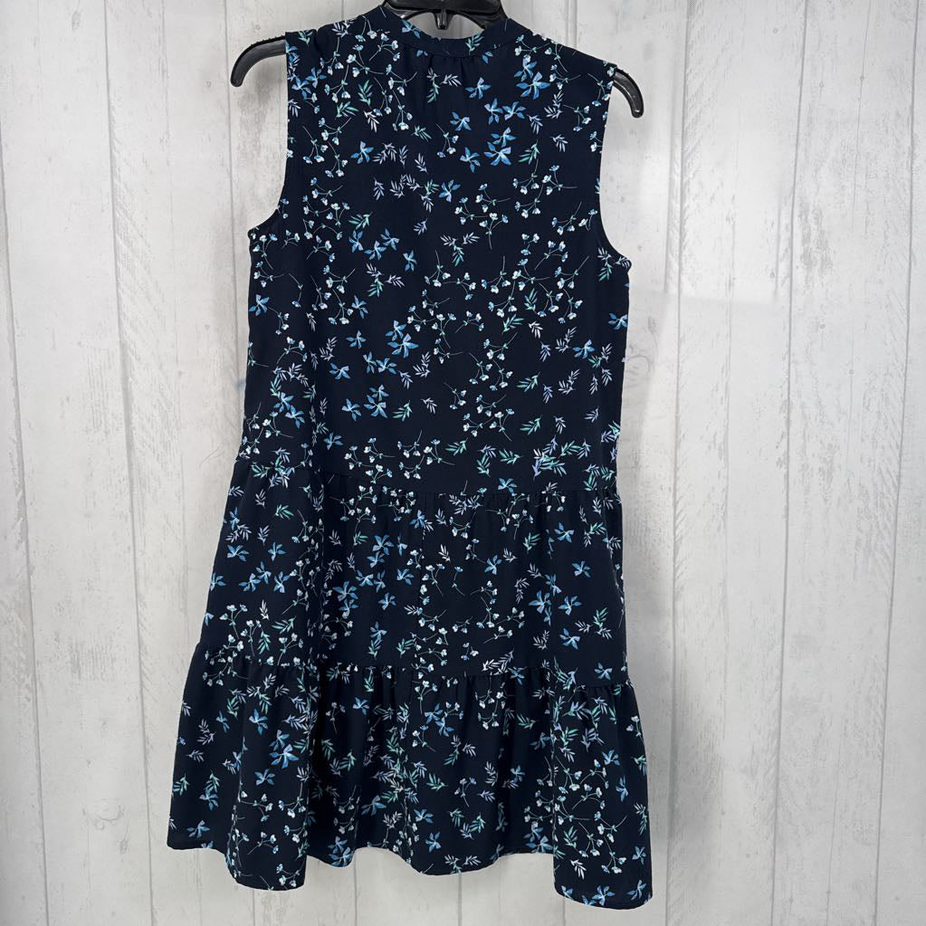 S slvls flower print half button dress