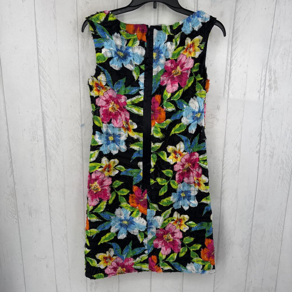2 textured flo print slvls dress