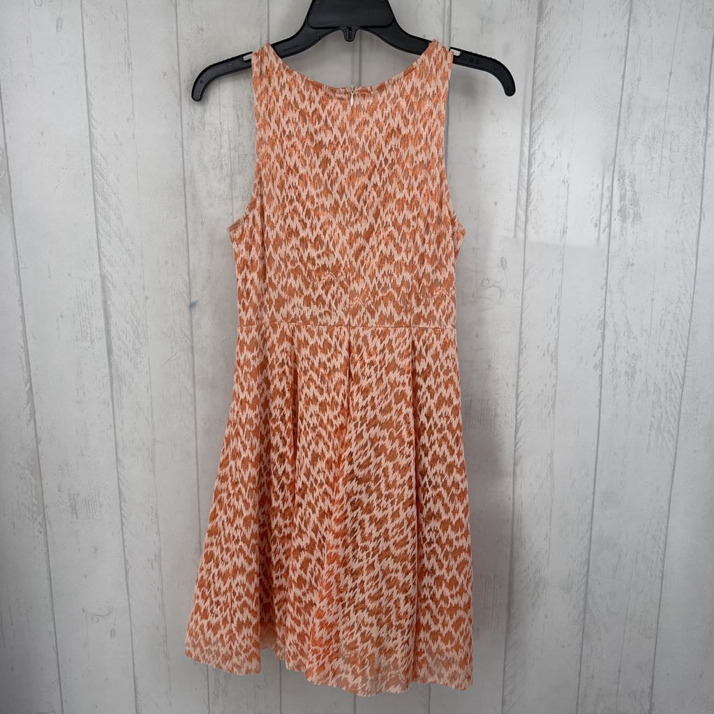 M burnout tulle lined slvls dress