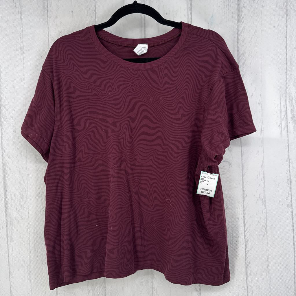 R25 2xl s/s seamless tee