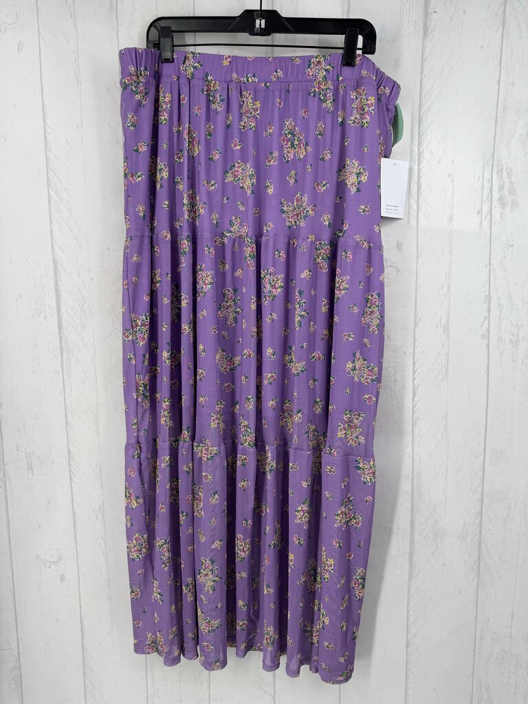 1x floral maxi skirt