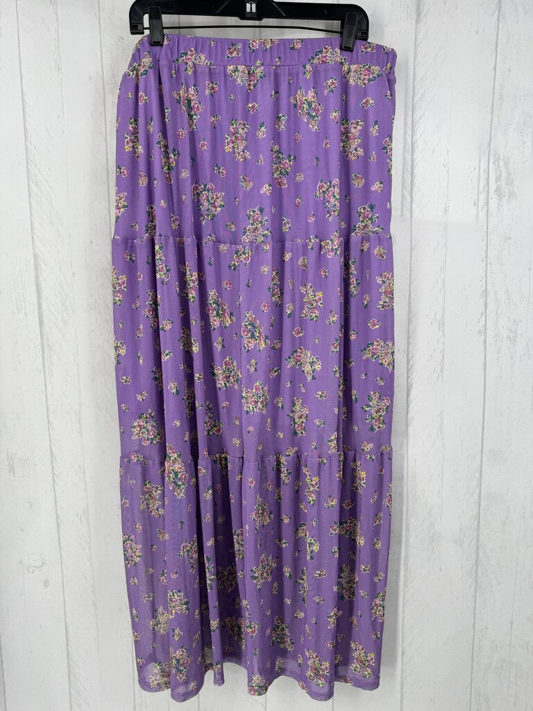 1x floral maxi skirt
