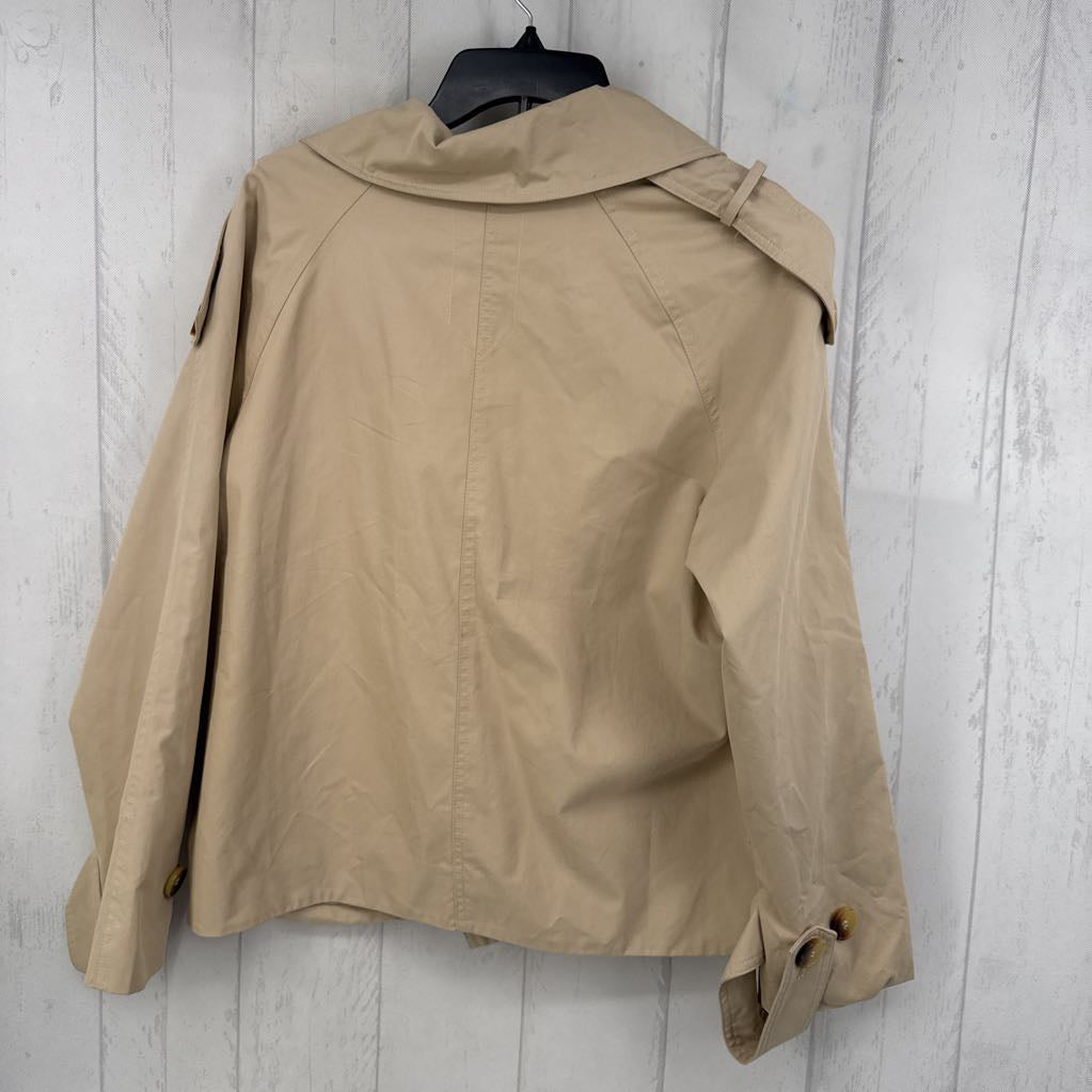 S short trench coat