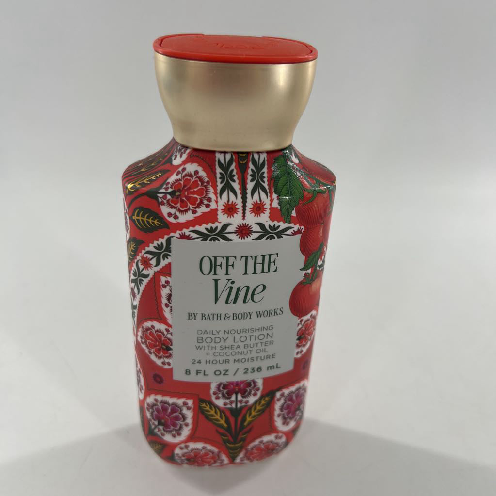 body lotion-off the vine