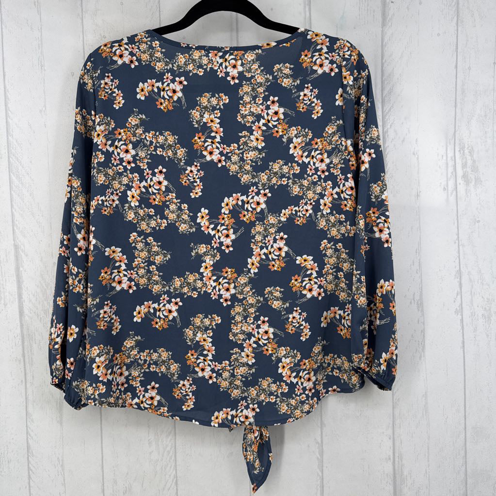 Front Tie l/s Blouse