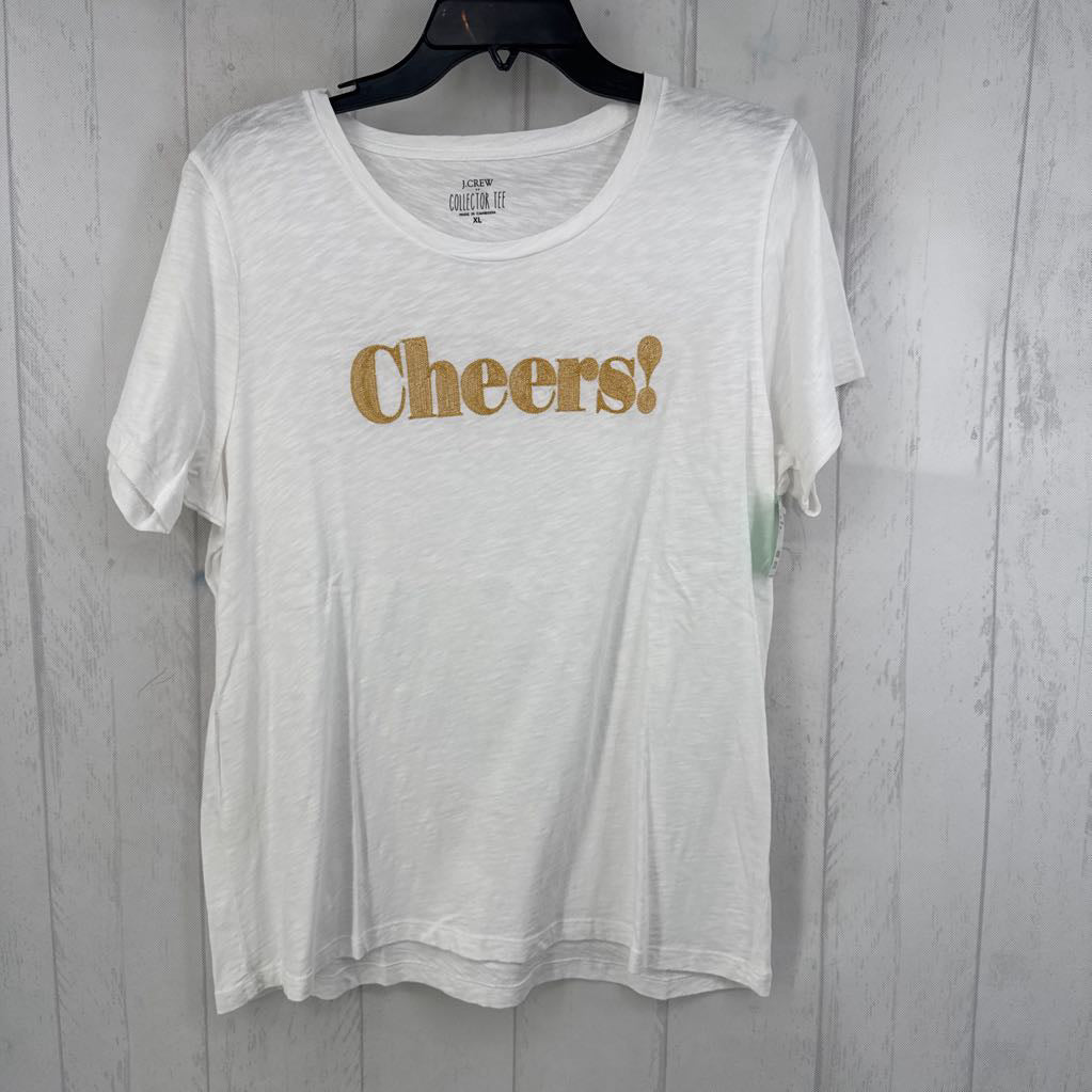 XL crewneck s/s tee-cheers