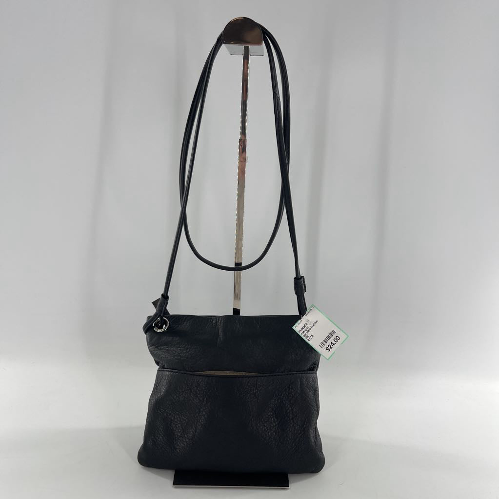 genuine leather crossbody