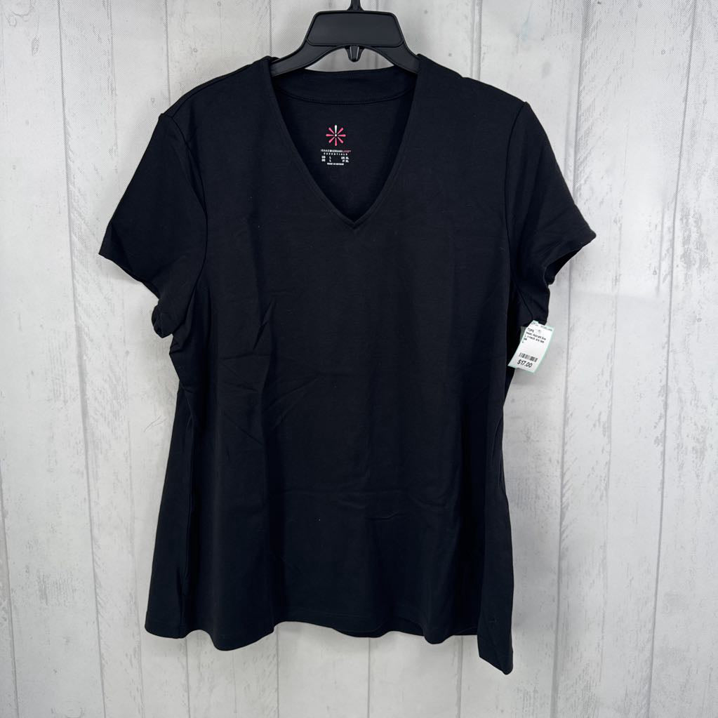 L v-neck s/s tee