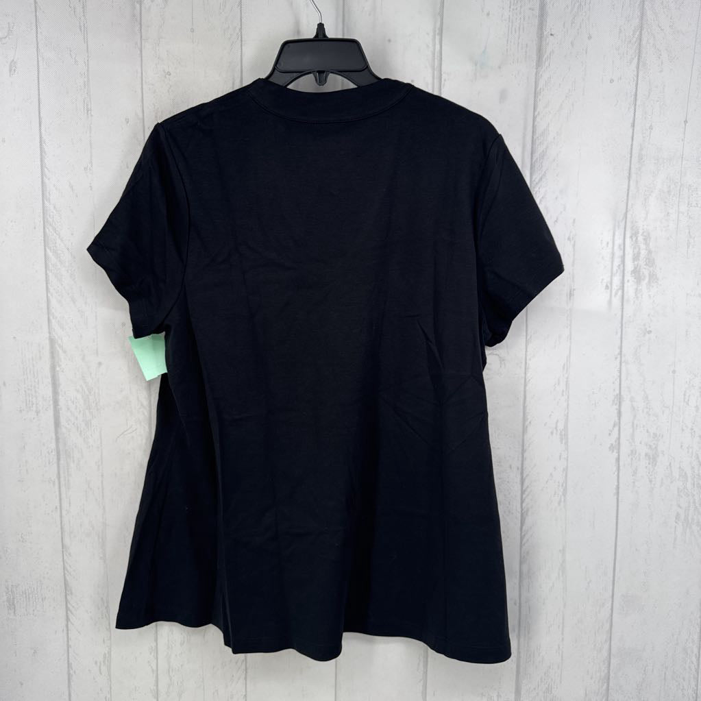 L v-neck s/s tee