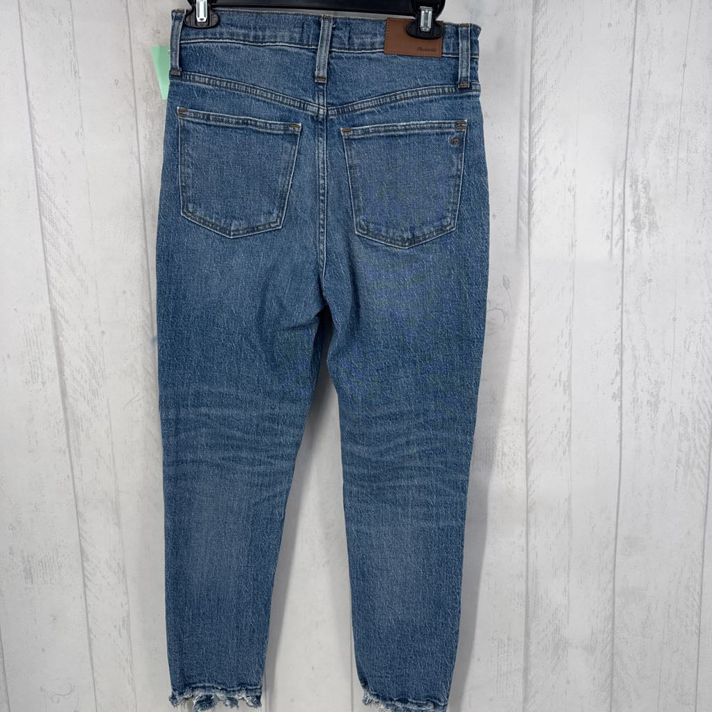 25 hi-rise crop jean