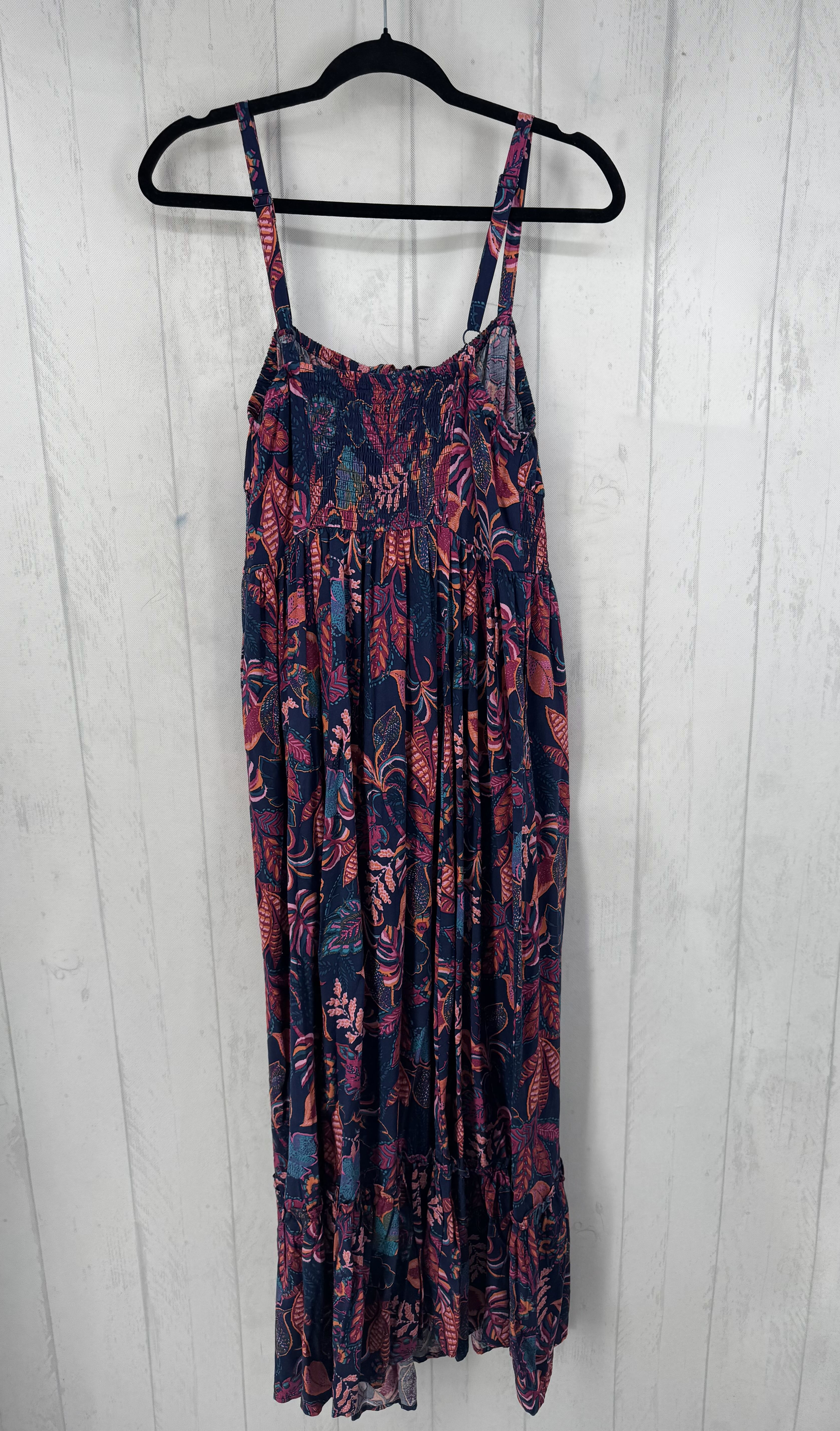 00 flo print tie front sundress